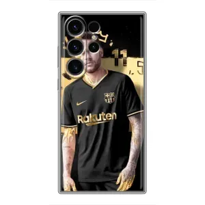 Силиконовый Чехол Samsung Galaxy S23 Ultra (Gold Neymar)