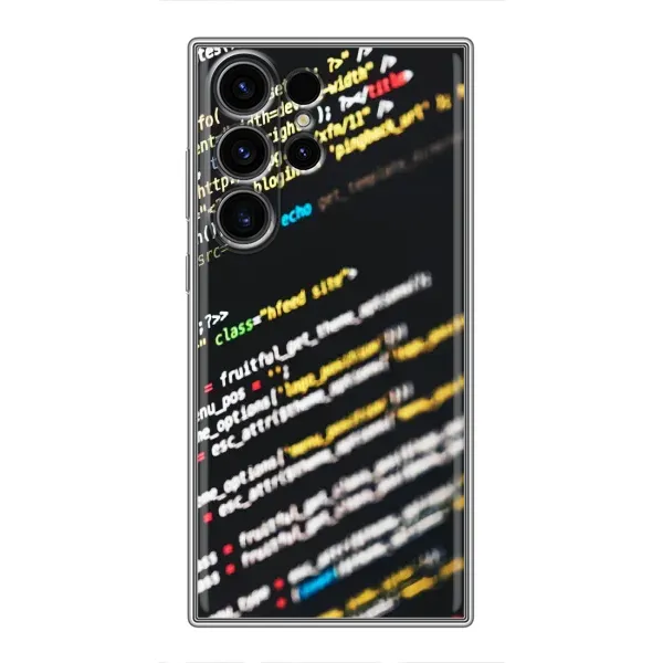 Чехол с рисунком «Код» для Samsung Galaxy S23 Ultra Чехол с рисунком «Код» для Samsung Galaxy S23 Ultra