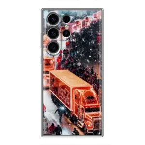 Чехлы на Новый Год Samsung Galaxy S23 Ultra (Кока Кола)
