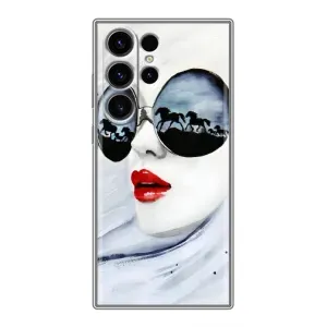 Чехол с картинкой Модные Девчонки Samsung Galaxy S23 Ultra (Любительница коней)