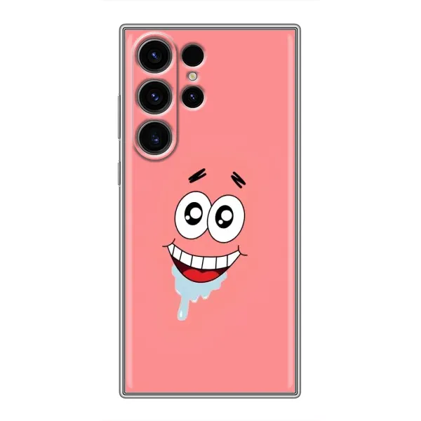 Чехол с рисунком «Мордочка Патрика» для Samsung Galaxy S23 Ultra Чехол с рисунком «Мордочка Патрика» для Samsung Galaxy S23 Ultra