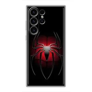 Чехол Супергерой Человека Паука на Samsung Galaxy S23 Ultra (Паук)
