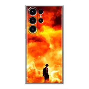 Чехол Оппенгеймер / Oppenheimer на Samsung Galaxy S23 Ultra (Взрыв)