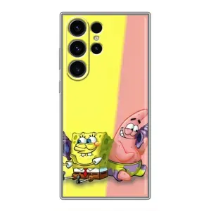Чехлы с Патриком на Samsung Galaxy S23 Ultra (Звонок)