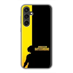 Чохол (TPU) з картинкою "Лого Пабг" на Самсунг Галаксі С23 (Battlegrounds)