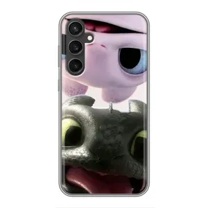 Чехол дракон Беззубик для Samsung Galaxy S23 (Беззубик и Дневная Злость)