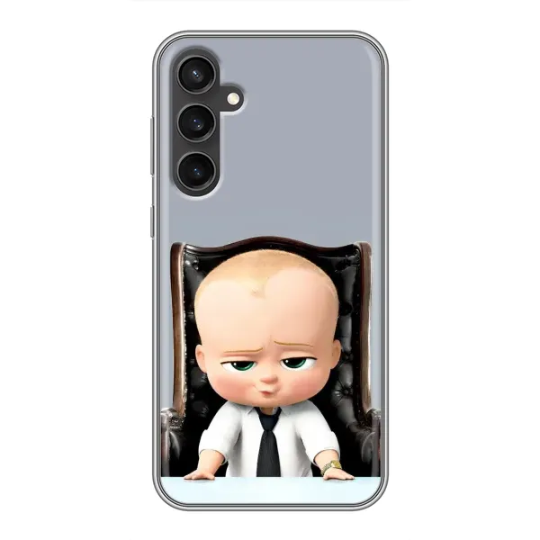Чехол с рисунком «BOSS» для Samsung Galaxy S23
