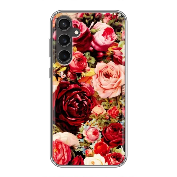Чехол с рисунком «Букет цветов» для Samsung Galaxy S23 Чехол с рисунком «Букет цветов» для Samsung Galaxy S23