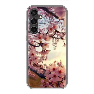 Чехол с принтом САКУРЫ на Samsung Galaxy S23 (Цветущая сакура)