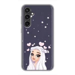 Чохол Стильні дівчата на Samsung Galaxy S23 (Дівчина та серця)