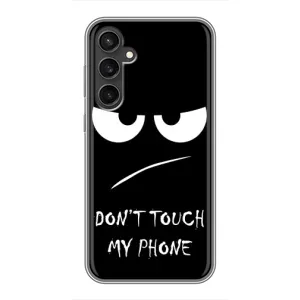 Чохол з прикольним текстом на Samsung Galaxy S23 (Dont)