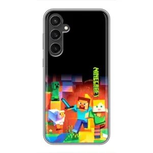Чохли для Samsung Galaxy S23 (Персонажі МайнКрафт) (Герой Майнкрафт)
