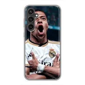 Чехол (TPU) с Футболистом на Samsung Galaxy S23 (Гол Мбаппе)