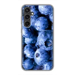 Чехол с изображением вкусной еды для Samsung Galaxy S23 (Голубика)