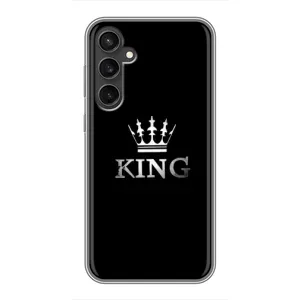 Чохол (Корона на чорному фоні) для Самсунг Галаксі С23 (KING)