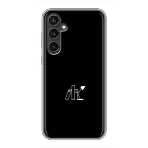 Чохол з картинками на чорному фоні для Samsung Galaxy S23 (Книжки)