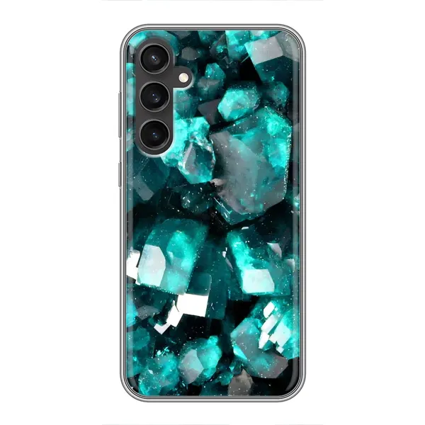 Чохол з малюнком «Кристали» для Samsung Galaxy S23 Чохол з малюнком «Кристали» для Samsung Galaxy S23
