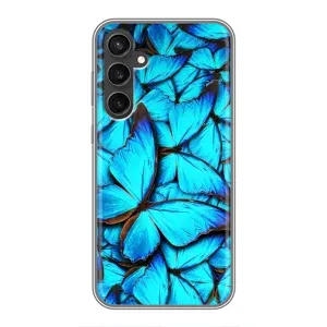 Силіконовий бампер з картинкою звірів для Samsung Galaxy S23 (Крила метеликів)