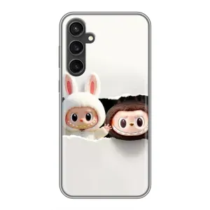 Чехол с принтом Лабубу для Samsung Galaxy S23 (Фигурки Labubu)