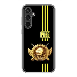 Чохол (TPU) з картинкою "Лого Пабг" на Самсунг Галаксі С23 (Логотип PUPG)