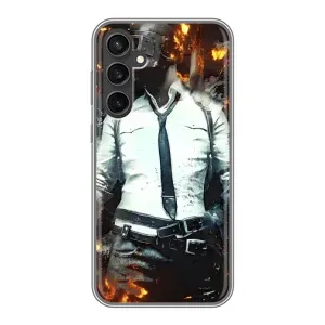 Чохол з картинкою "Герой Pubg" на Samsung Galaxy S23 (Man Пубг)