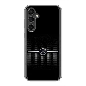 Силиконовый бампер с картинкой машины на Samsung Galaxy S23 (Mercedes)