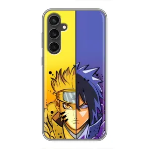 Купить Чехлы на телефон с принтом Anime для Samsung Galaxy S23 (Naruto Vs Sasuke)
