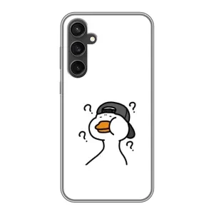 Бампер с принтом Мемы для Samsung Galaxy S23 (Непонимание)