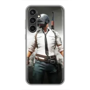 Чохол з картинкою "Герой Pubg" на Samsung Galaxy S23 (Пабг)