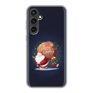 Чехол Санта Клаус для Samsung Galaxy S23 (Подарки от Санты)