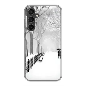 Чехлы на Новый Год Samsung Galaxy S23 (Снегом замело)