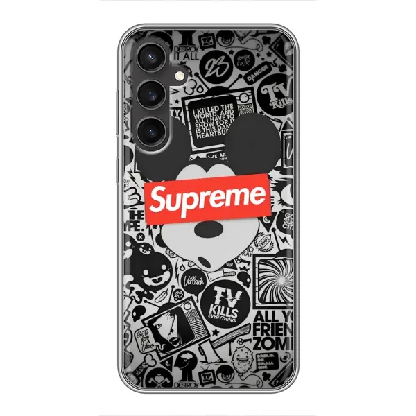 Чехол с рисунком «Supreme Маус» для Samsung Galaxy S23 Чехол с рисунком «Supreme Маус» для Samsung Galaxy S23