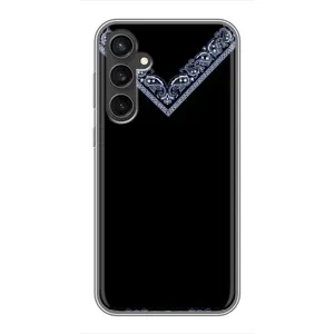 Силиконовый Чехол на Samsung Galaxy S23 (Воротник вышиванки)