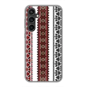 Силиконовый Чехол на Samsung Galaxy S23 с картинкой Вышиванки (Вышиваночки)