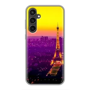 Чехол с Эйфелевой башней на Samsung Galaxy S23 (Яркая башня)