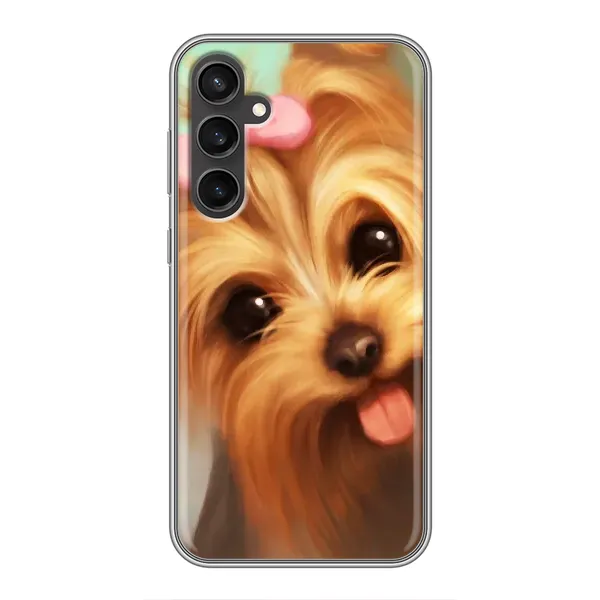 Чехол с рисунком «Йоршенский терьер» для Samsung Galaxy S23 Чехол с рисунком «Йоршенский терьер» для Samsung Galaxy S23