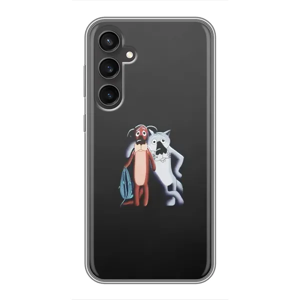 Чехол с рисунком «Шо, опять» для Samsung Galaxy S23