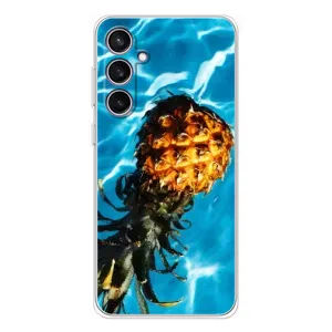 Чехол с изображением вкусной еды для Samsung Galaxy S24 FE (Ананас)