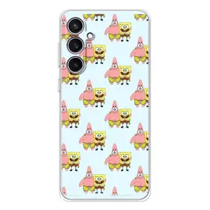 Чехлы с Патриком на Samsung Galaxy S24 FE (Боб и Патрик)