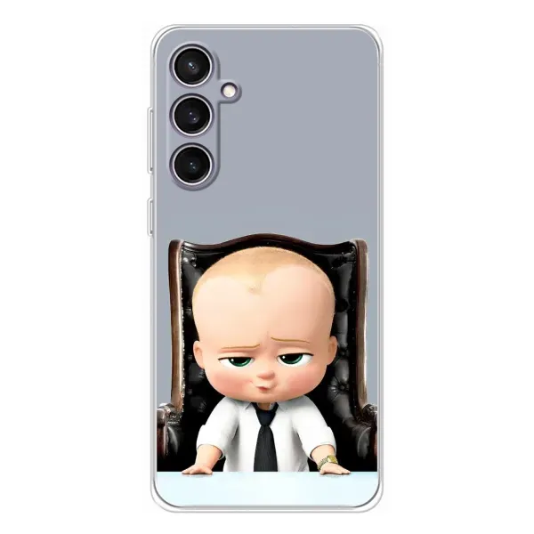 Чехол с рисунком «BOSS» для Samsung Galaxy S24 FE Чехол с рисунком «BOSS» для Samsung Galaxy S24 FE