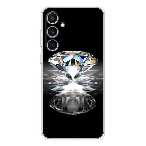 Чехол с рисунком «Бриллиант» для Samsung Galaxy S24 FE Чехол с рисунком «Бриллиант» для Samsung Galaxy S24 FE