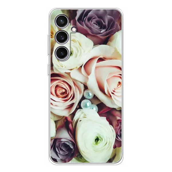 Чехол с рисунком «Букет РОЗ» для Samsung Galaxy S24 FE Чехол с рисунком «Букет РОЗ» для Samsung Galaxy S24 FE