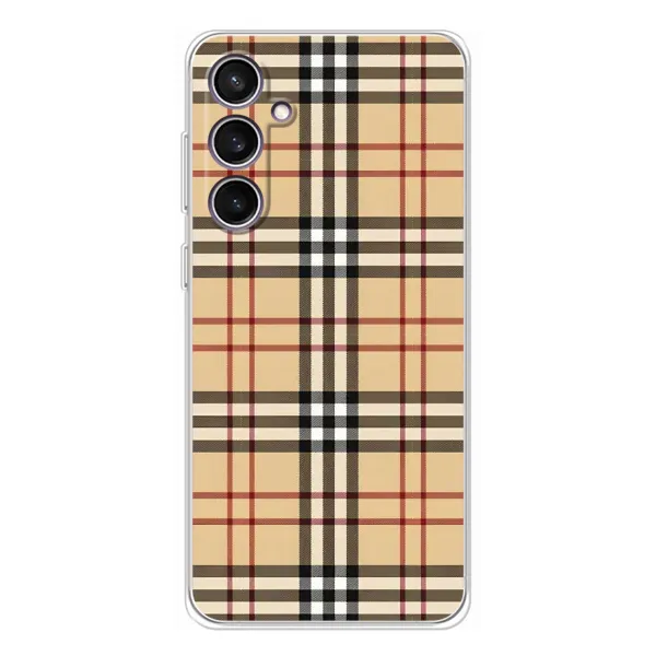 Чехол с рисунком «Burberry стиль» для Samsung Galaxy S24 FE Чехол с рисунком «Burberry стиль» для Samsung Galaxy S24 FE