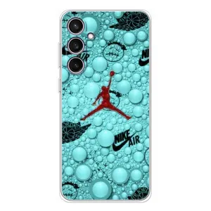 Силиконовый Чехол Nike Air Jordan на Гелекси С24 FE (Джордан Найк)