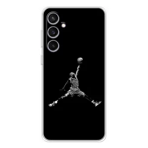 Силиконовый Чехол Nike Air Jordan на Гелекси С24 FE (Джордан)