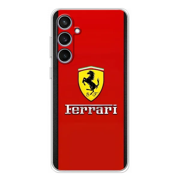 Чехол с рисунком «Ferrari Logo» для Samsung Galaxy S24 FE Чехол с рисунком «Ferrari Logo» для Samsung Galaxy S24 FE