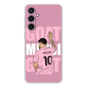 Чехлы Лео Месси в Майами на Samsung Galaxy S24 FE (GOAT MESSI)