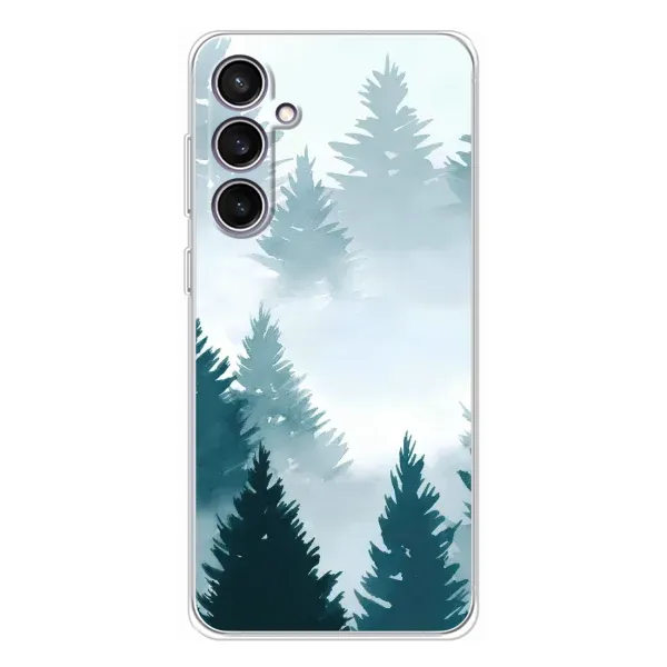 Чехол с рисунком «Горный лес» для Samsung Galaxy S24 FE Чехол с рисунком «Горный лес» для Samsung Galaxy S24 FE