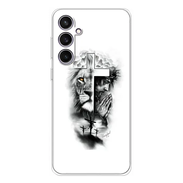 Чехол с рисунком «История Христа» для Samsung Galaxy S24 FE Чехол с рисунком «История Христа» для Samsung Galaxy S24 FE