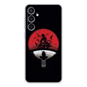 Чохли з принтом Ітачі Учіха на Samsung Galaxy S24 FE (Ітачі на чорному)